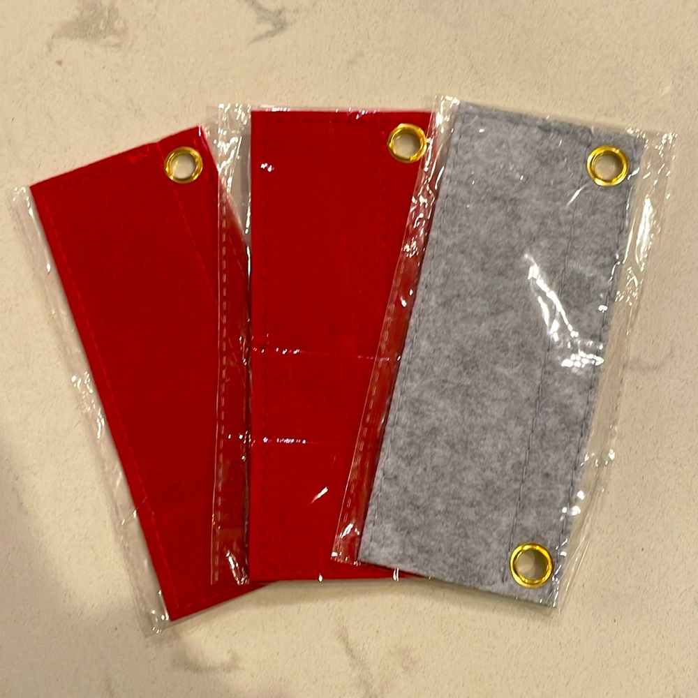 Purse Felt Insert with Eyelet - 2 Colors Available